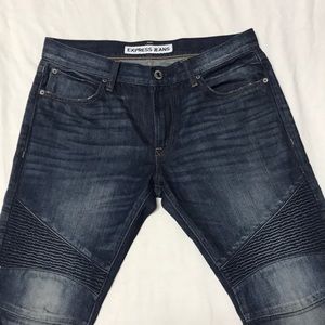 Express Straight Fit Jeans, SZ 31x30